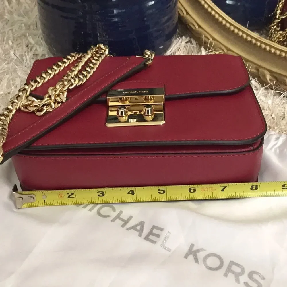 Michael Kors Sloan Editor Chain Shoulder Bag NWT